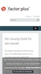 Mobile Screenshot of factorplus.de