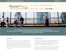 Tablet Screenshot of factorplus.com